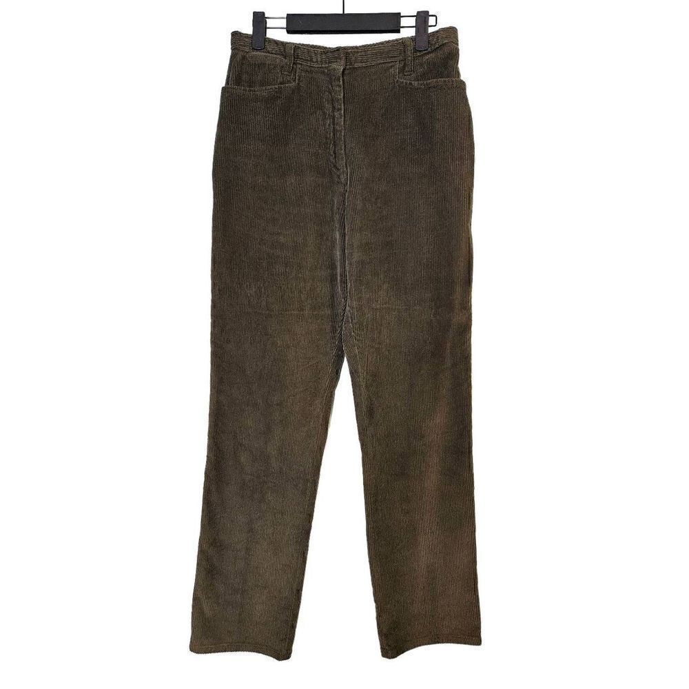 G.H Bass & Co olive green straight leg corduroy pants.  Size 10.